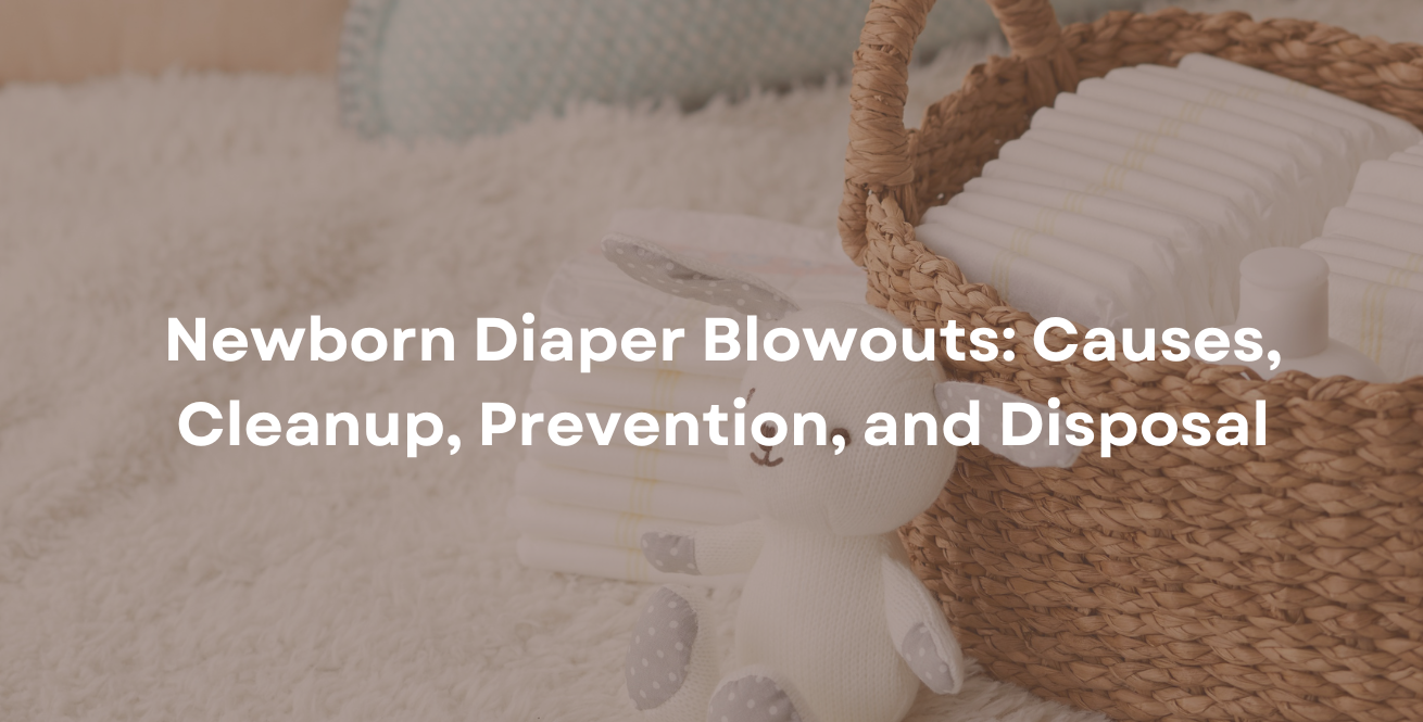Newborn Diaper Blowouts: Causes, Cleanup, Prevention, and Disposal