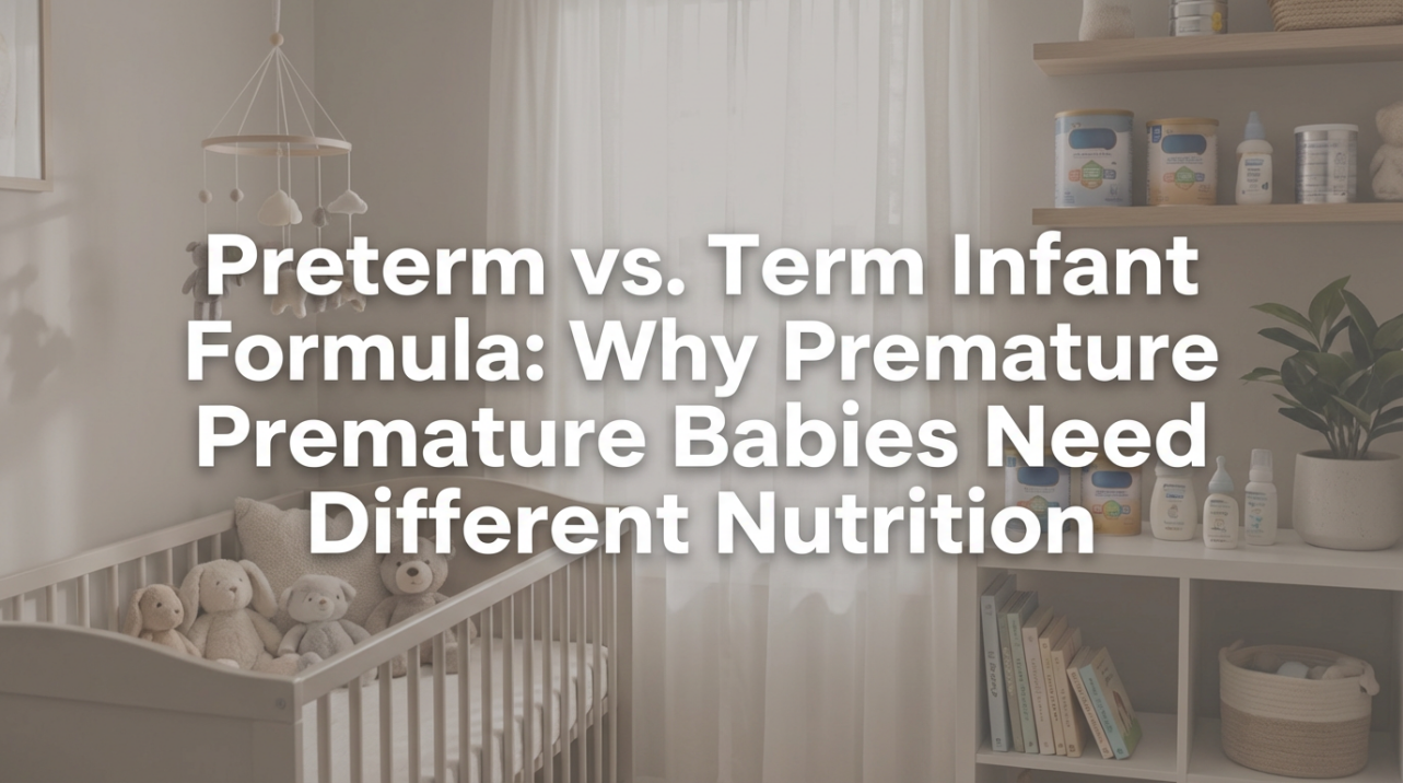 Preterm vs. Term Infant Formula: Why Premature Babies Need Different Nutrition