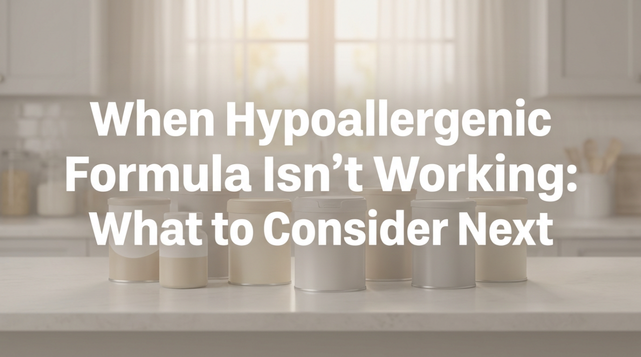 When Hypoallergenic Formula Isn’t Working: What to Consider Next