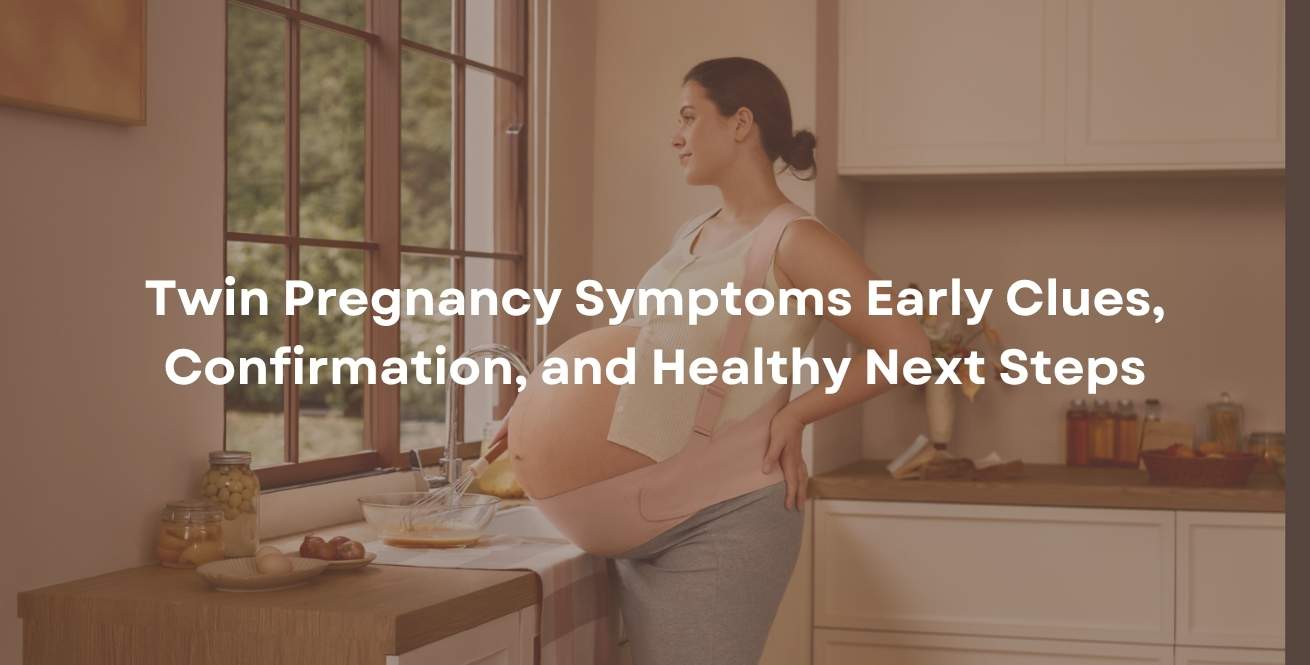 Twin Pregnancy Symptoms Early Clues, Confirmation, and Healthy Next Steps