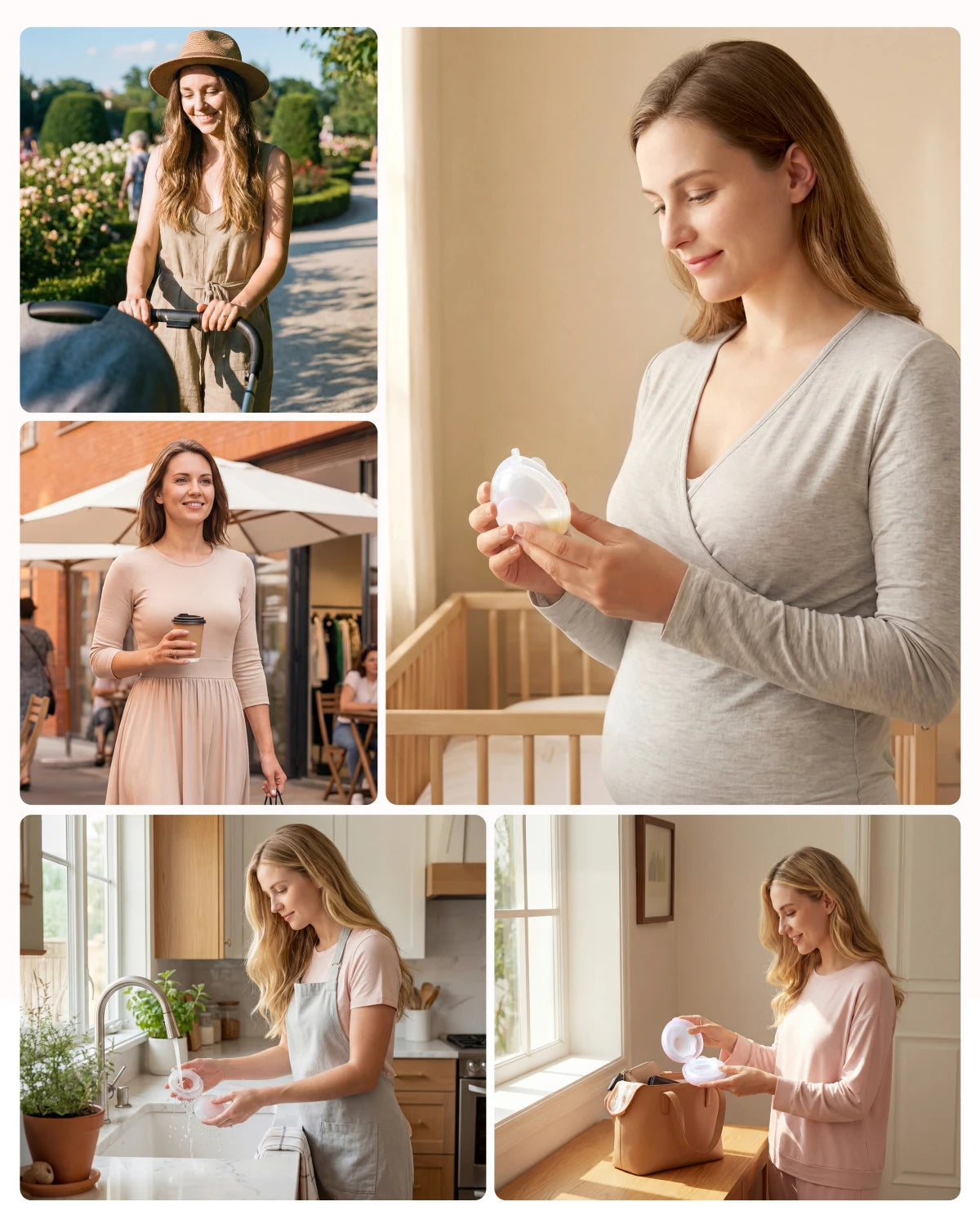 Momcozy Waterdrop Breast Milk Collection Shell