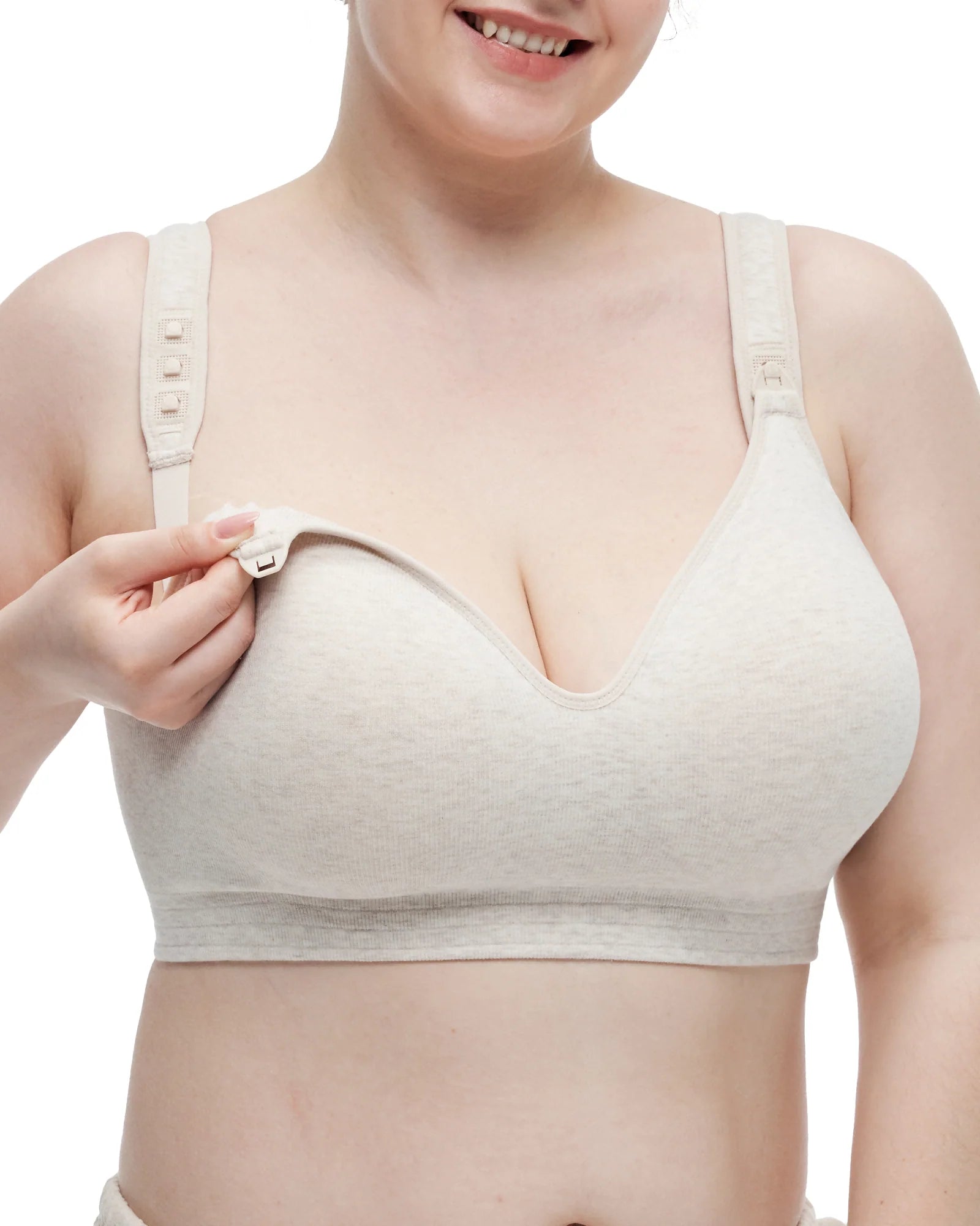 Soutiens-gorge d’allaitement Momcozy en coton pour poitrines généreuses