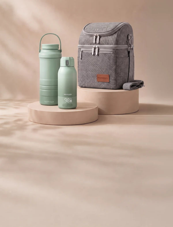 On-the-Go Bundle：Bottle Warmer and Bottle Cooler and Breastmilk Cooler Bag