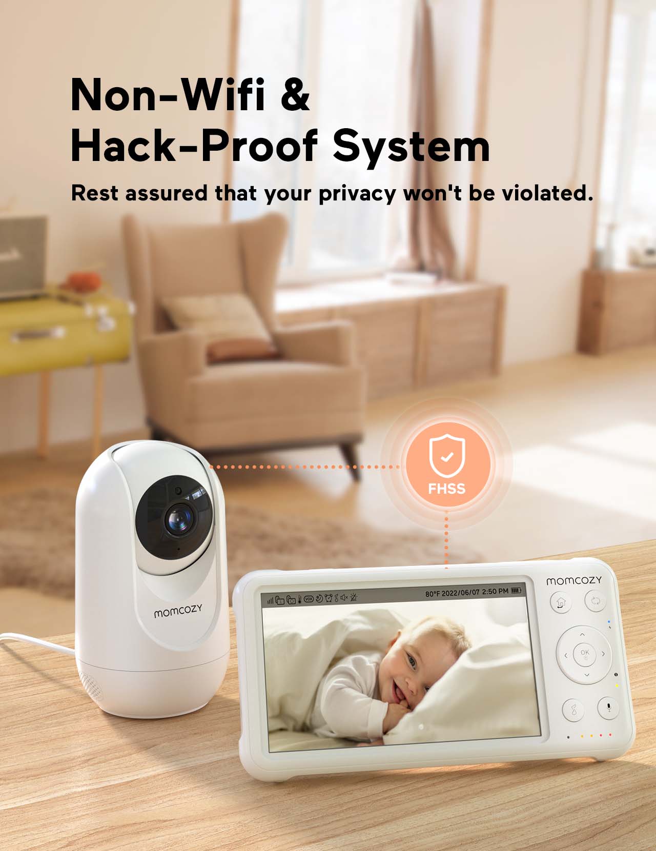 1080p Full HD Camera for Video Baby Monitor BM01