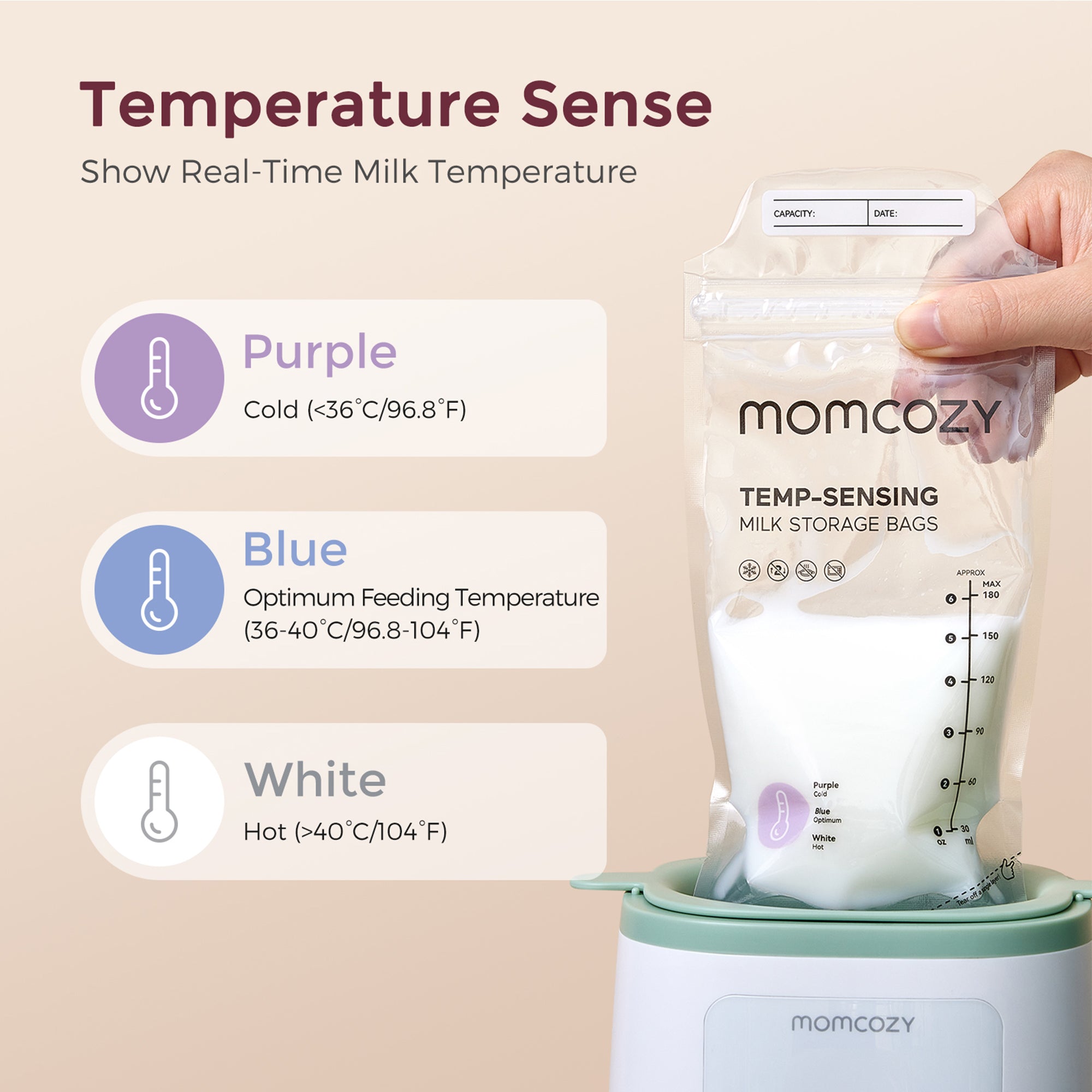 On-the-Go Pumping Bundle: Mobile Style™ Breast Pump | M6 + 120 Breastmilk Storage Bags