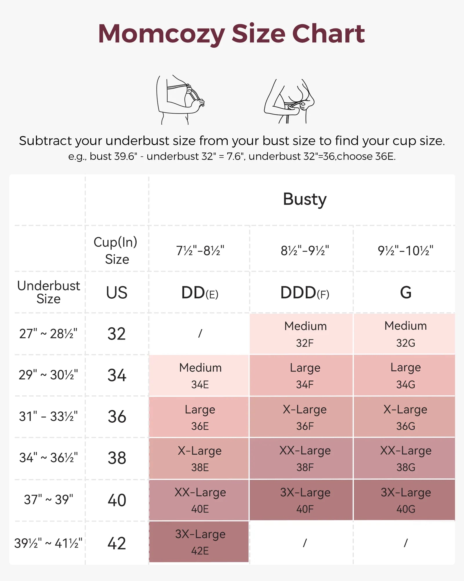 Momcozy Busty Cotton Nursing Bras 2 Pack