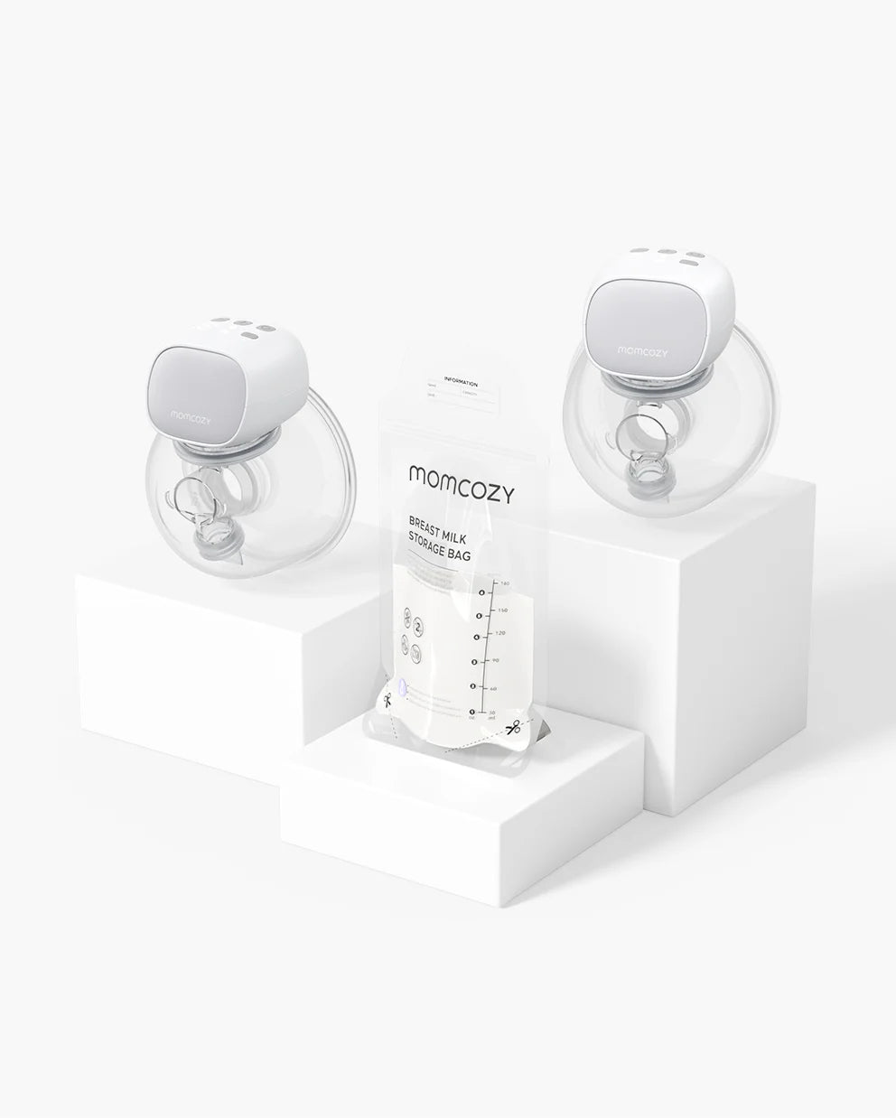 Pack S9 Pro con bolsa: Doble sacaleches S9 Pro y bolsas para almacenar leche materna