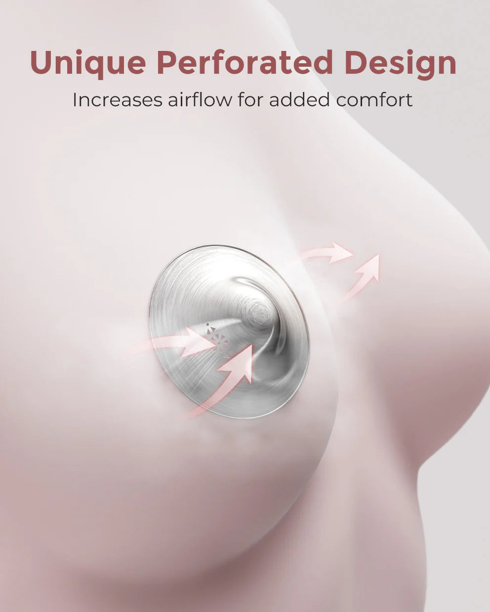 Momcozy Original 999 Silver Nipple Shields