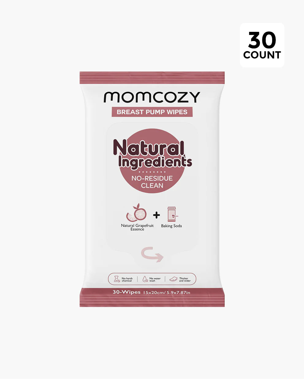 Lingettes naturelles pour tire-lait - sûres et pratiques