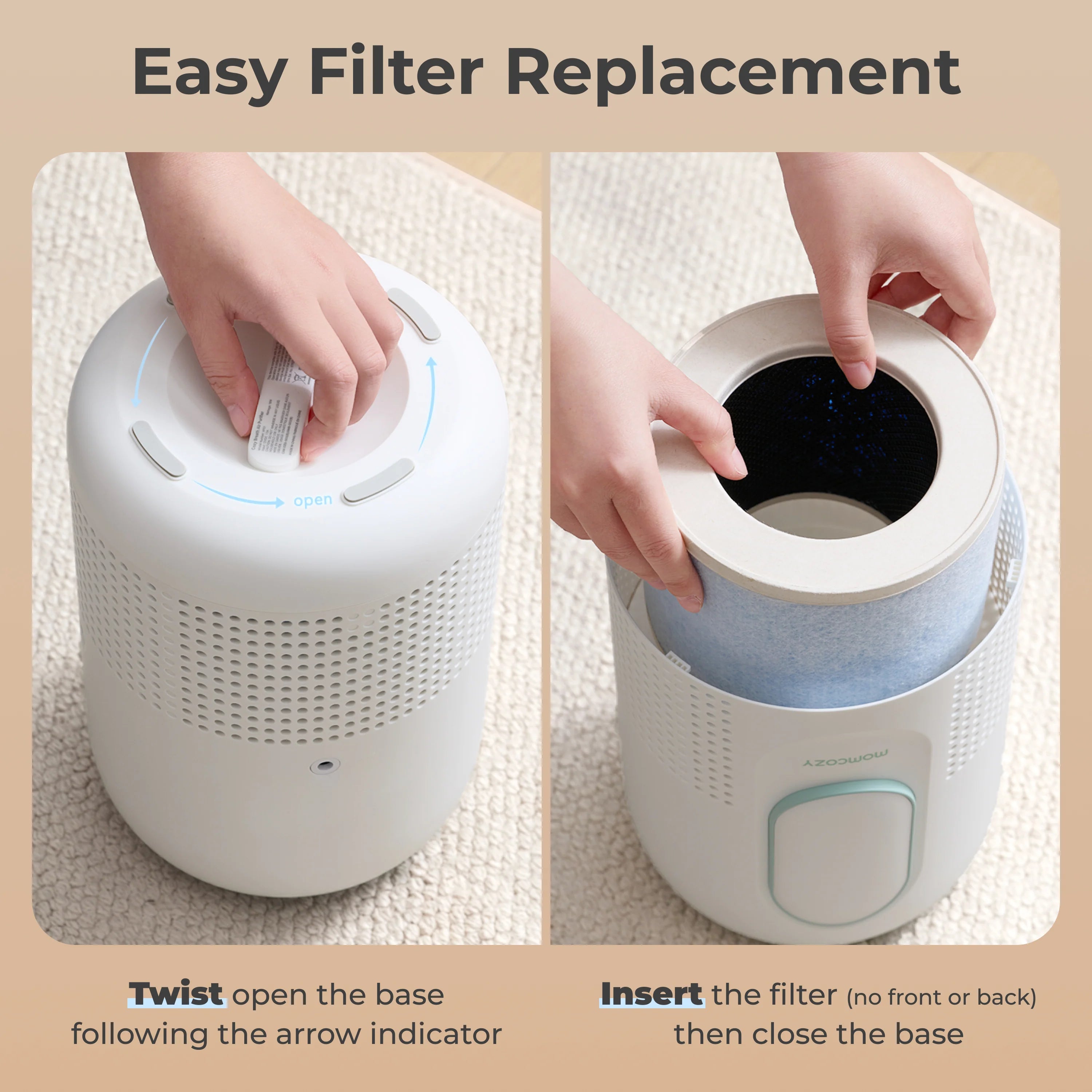 Momcozy Baby Air Purifier Replacement Filter
