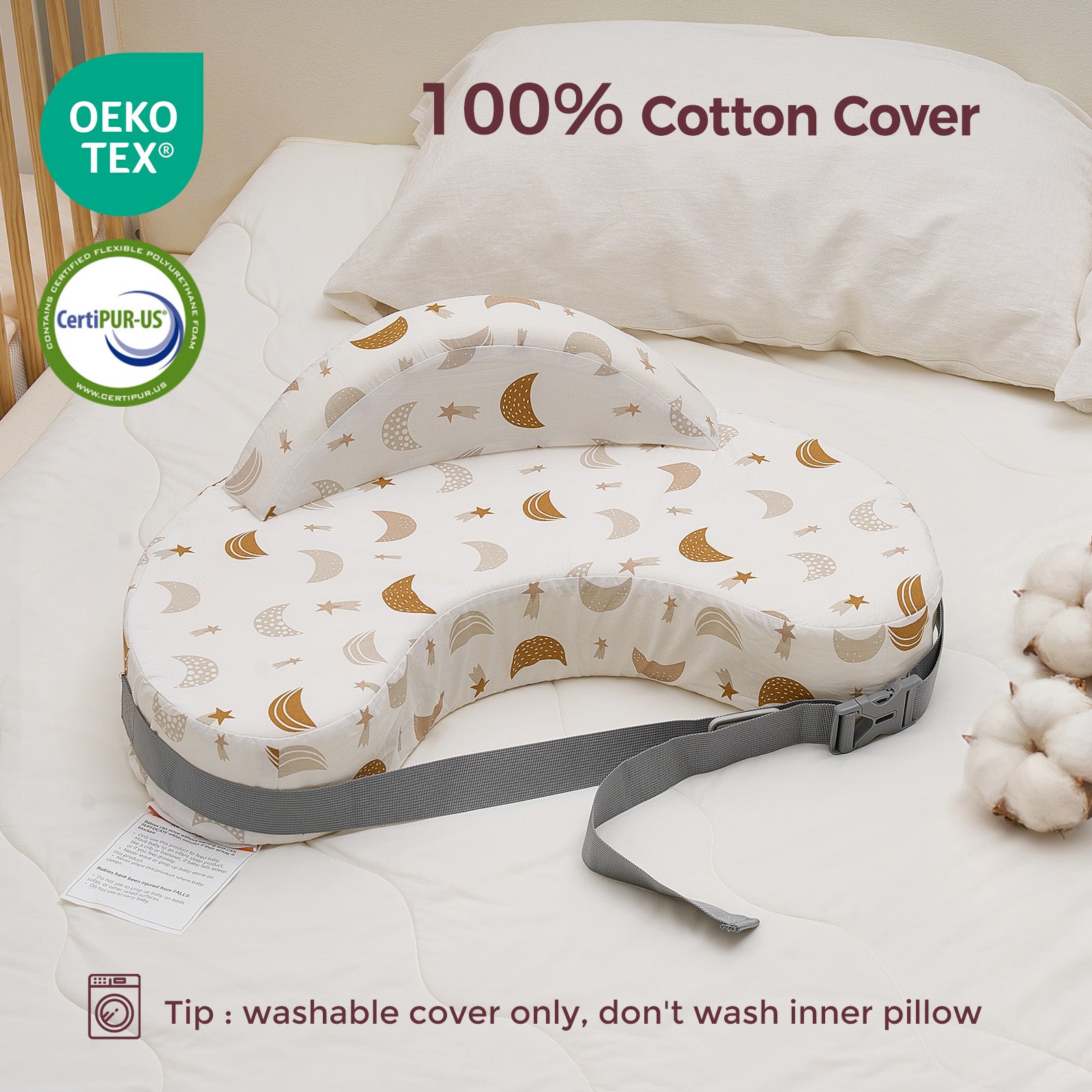 Coussin d’allaitement Momcozy MaxSupport