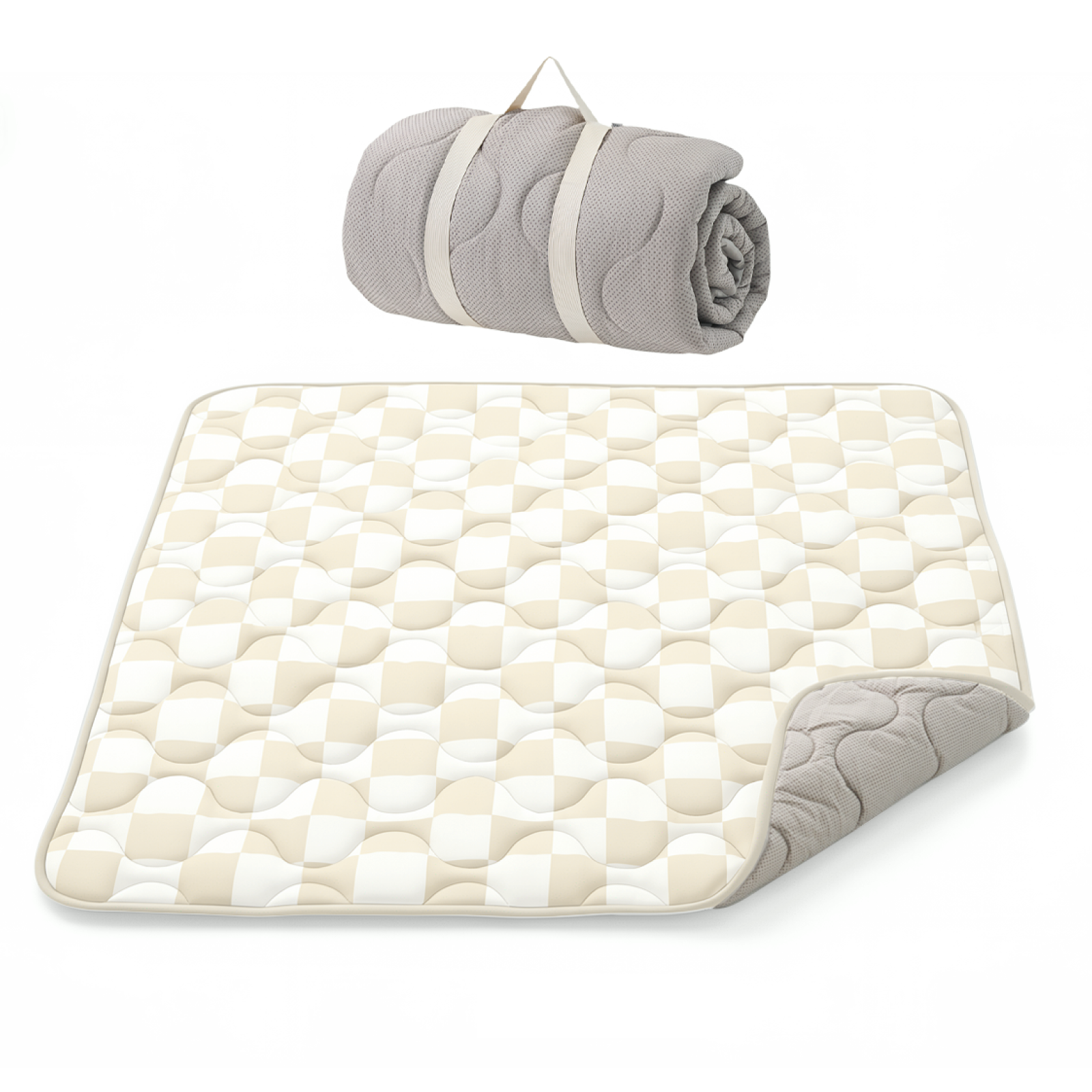 Tapis de jeu portable pour bébé Momcozy – Confort rafraîchissant
