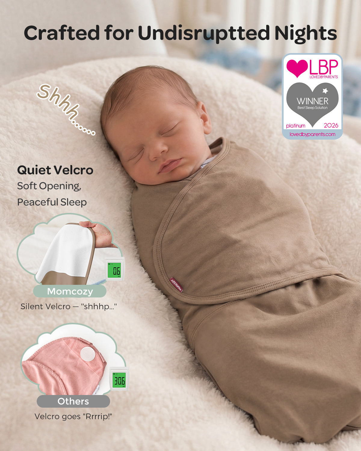 Momcozy Couverture d’emmaillotage