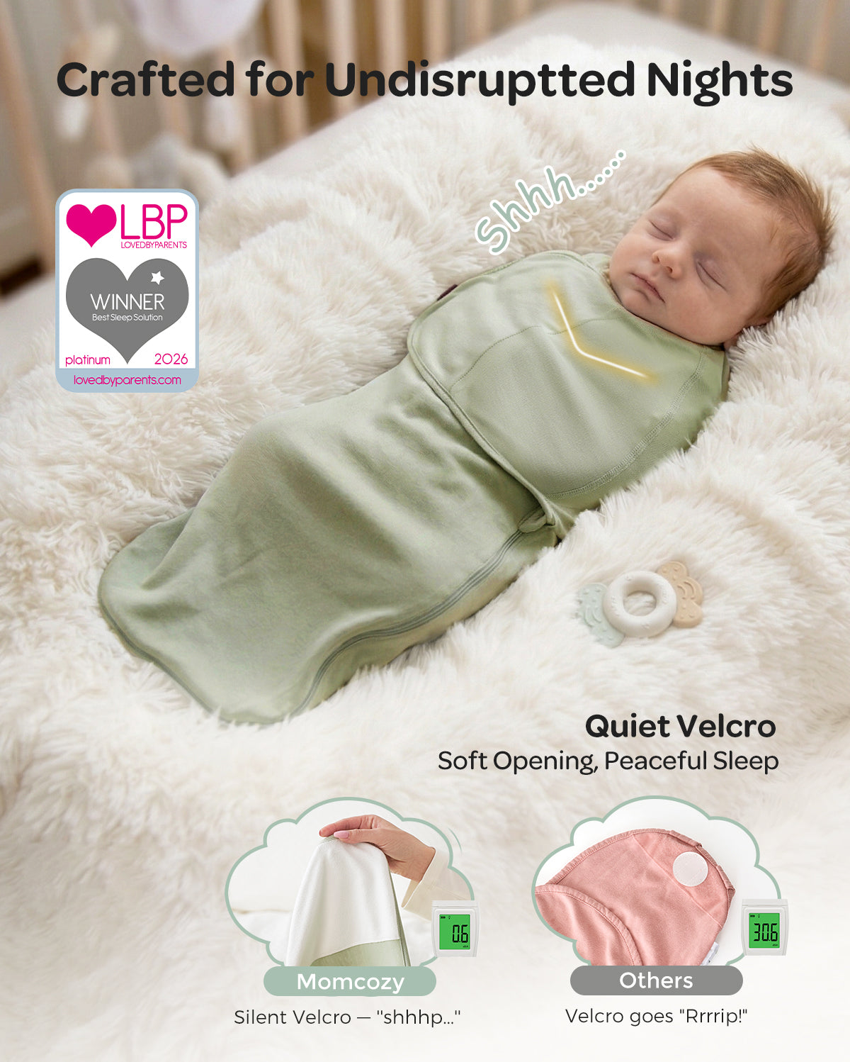 Momcozy Couverture d’emmaillotage
