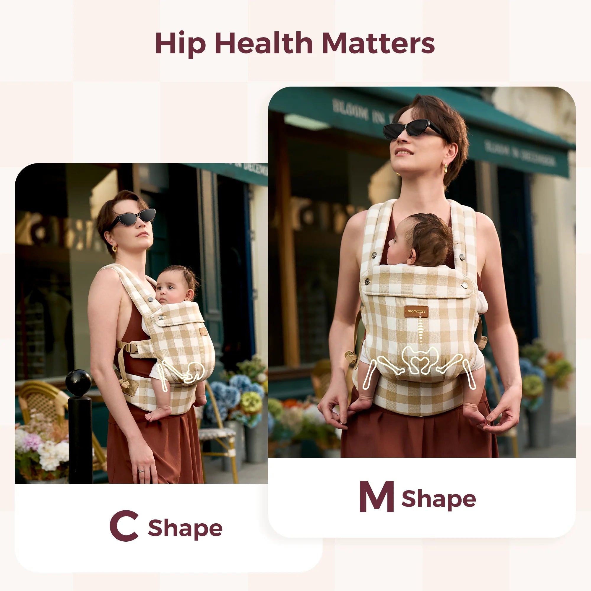 PureHug Baby Carrier - Ergonomic Cozy & Lightweight