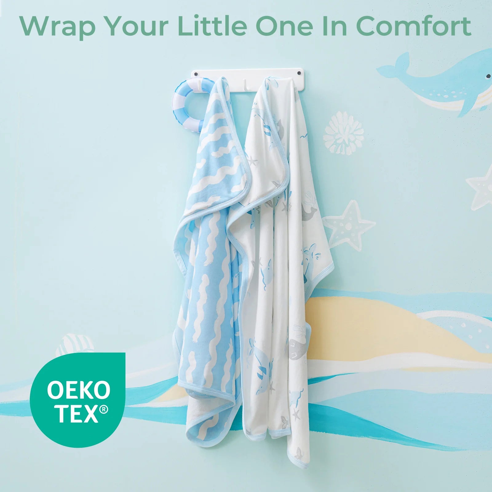 Momcozy Baby Hooded Bath Towel