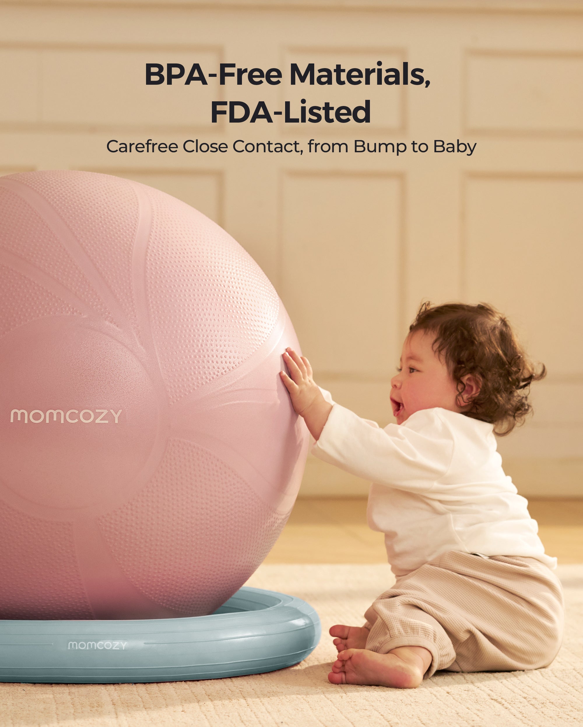 BirthEase Pregnancy Ball Set—Maternity Exercise Ball