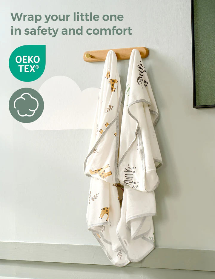 Momcozy Best Wishes Baby Hooded Towel - Bravery