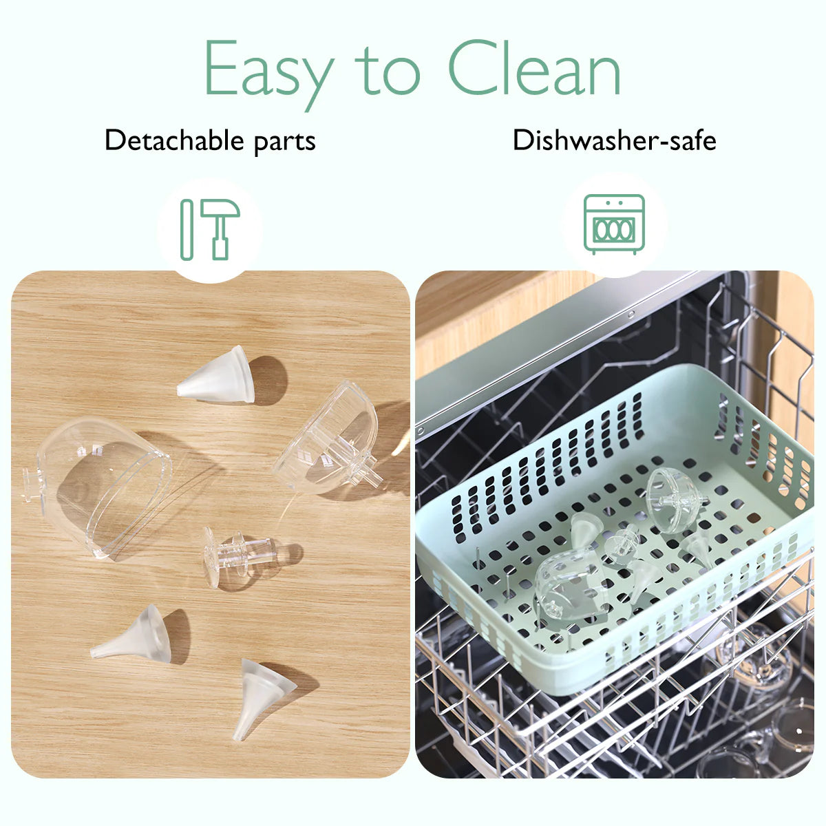 Aspirateur nasal de qualité hospitalière Momcozy