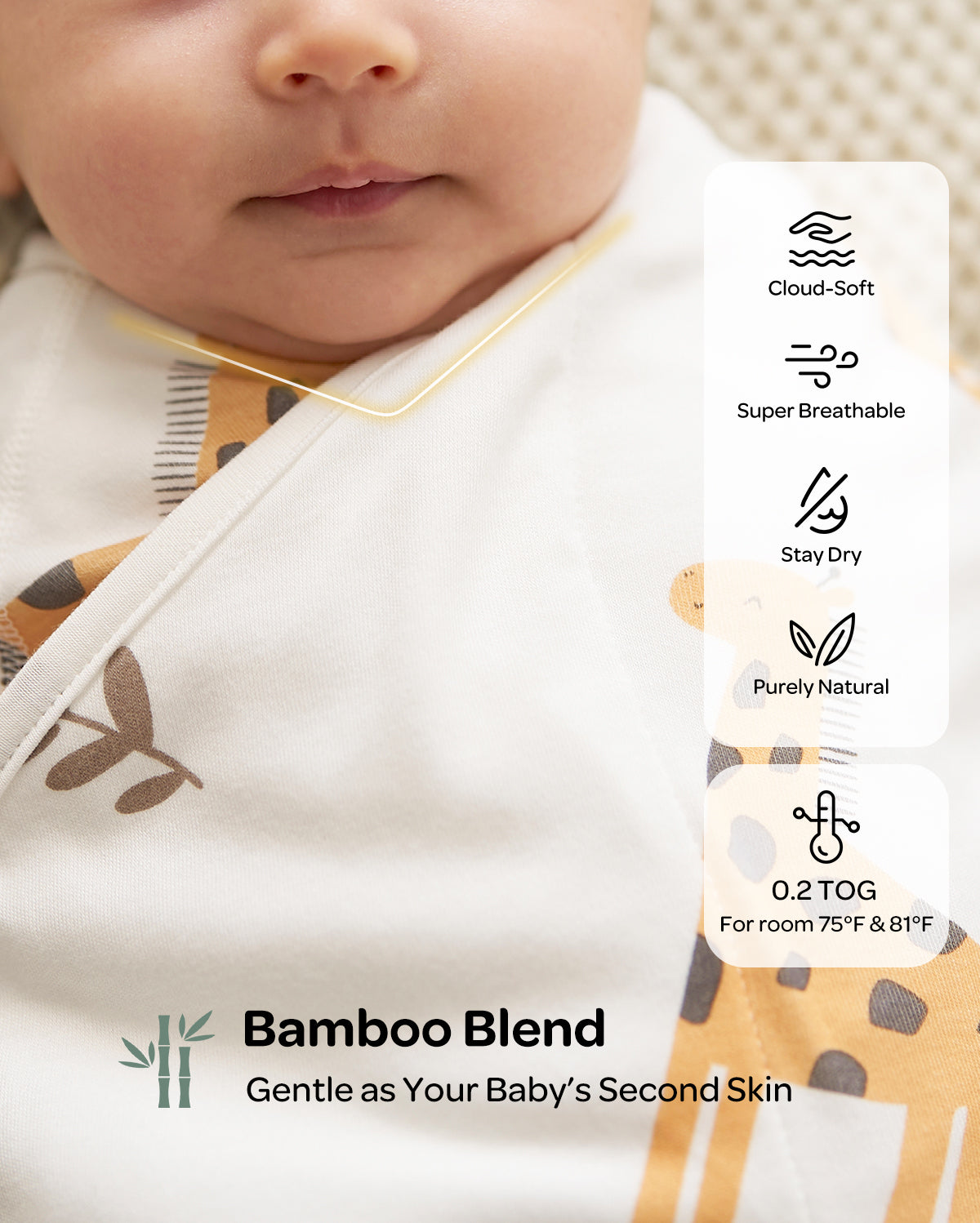 Momcozy Couverture d’emmaillotage