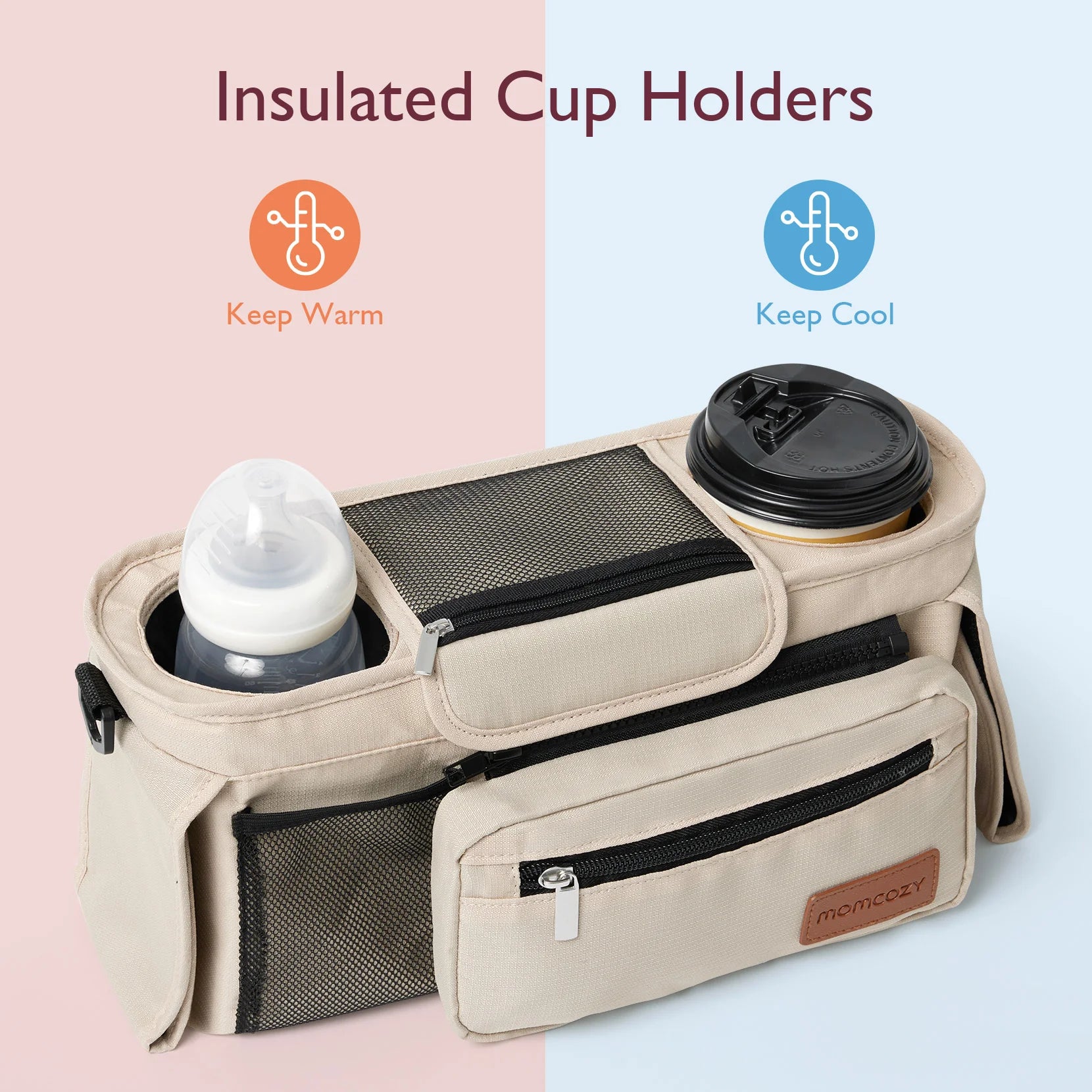 On-the-Go Bundle：ChangeGo Stroller and Baby Carrier and Organizer