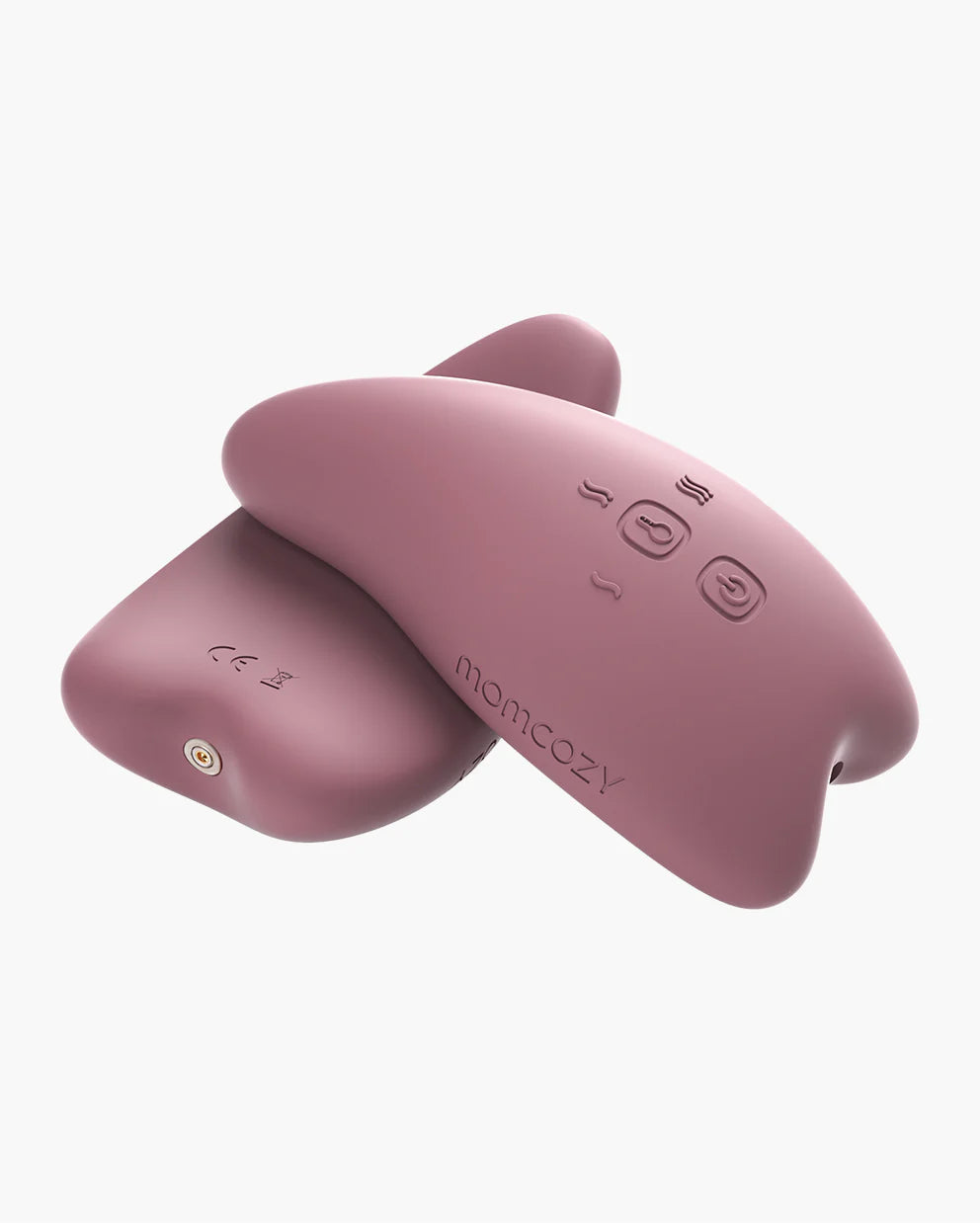 Double masseur de lactation chauffant et vibrant 2-en-1