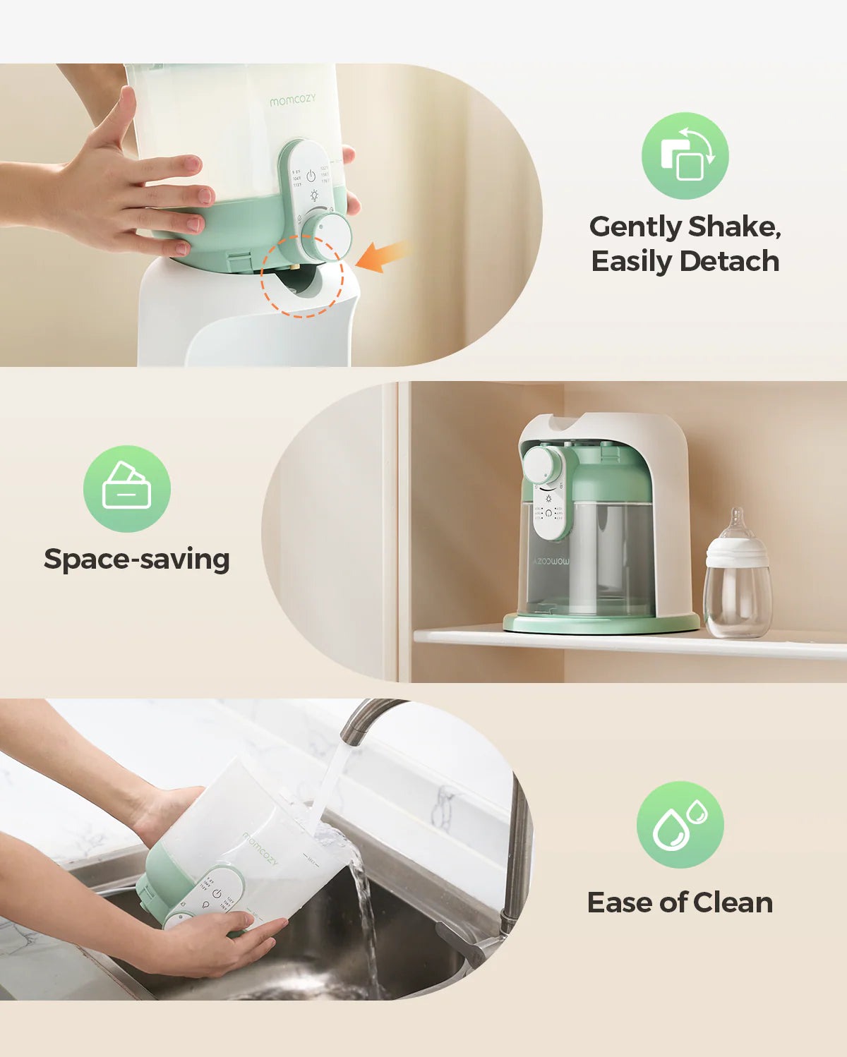 Formula Feeding Essentials Bundle | Formula Dispenser + Bottle Washer