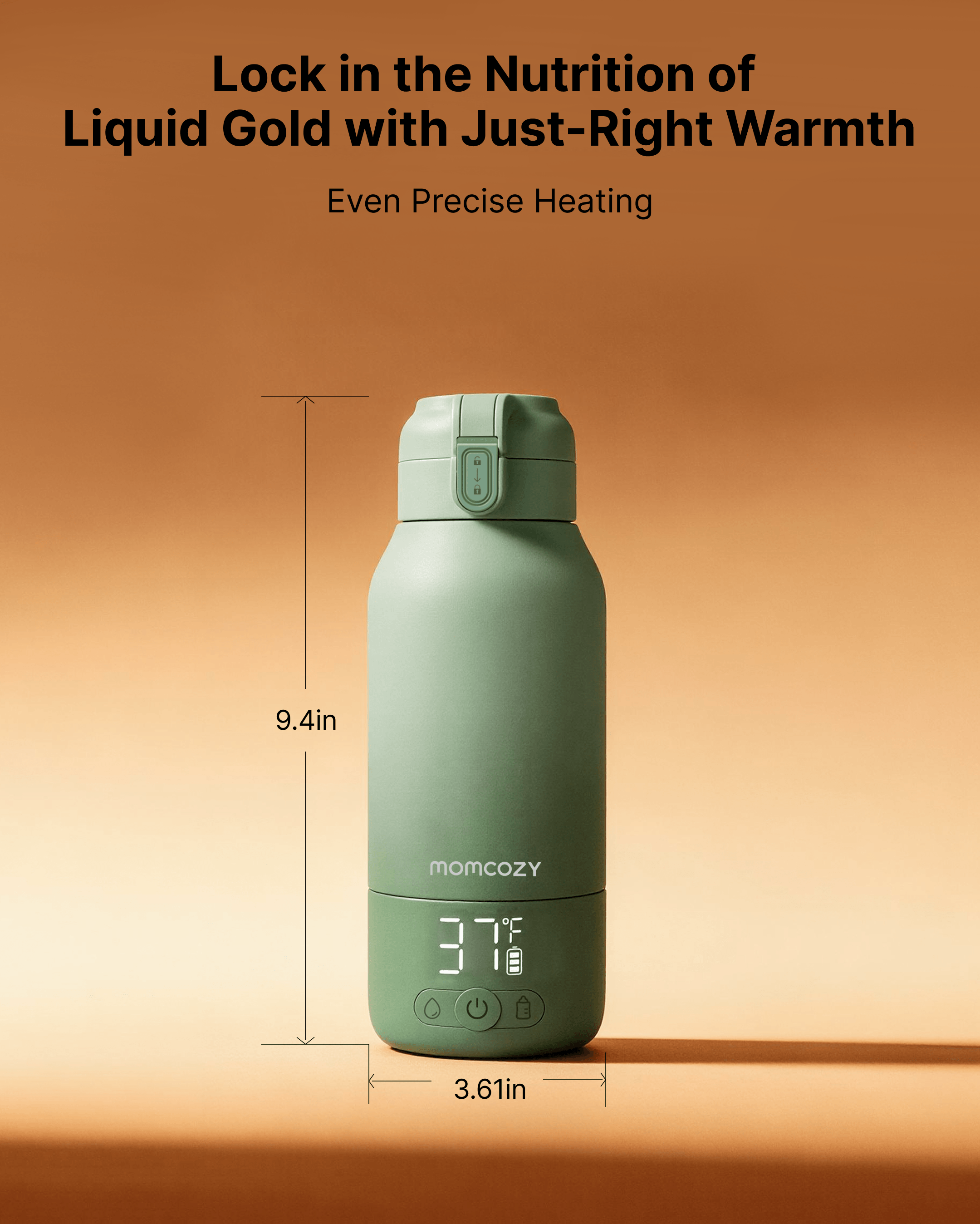 On-the-Go Bundle: Portable Baby Bottle Warmer + 22oz Baby Bottle Cooler