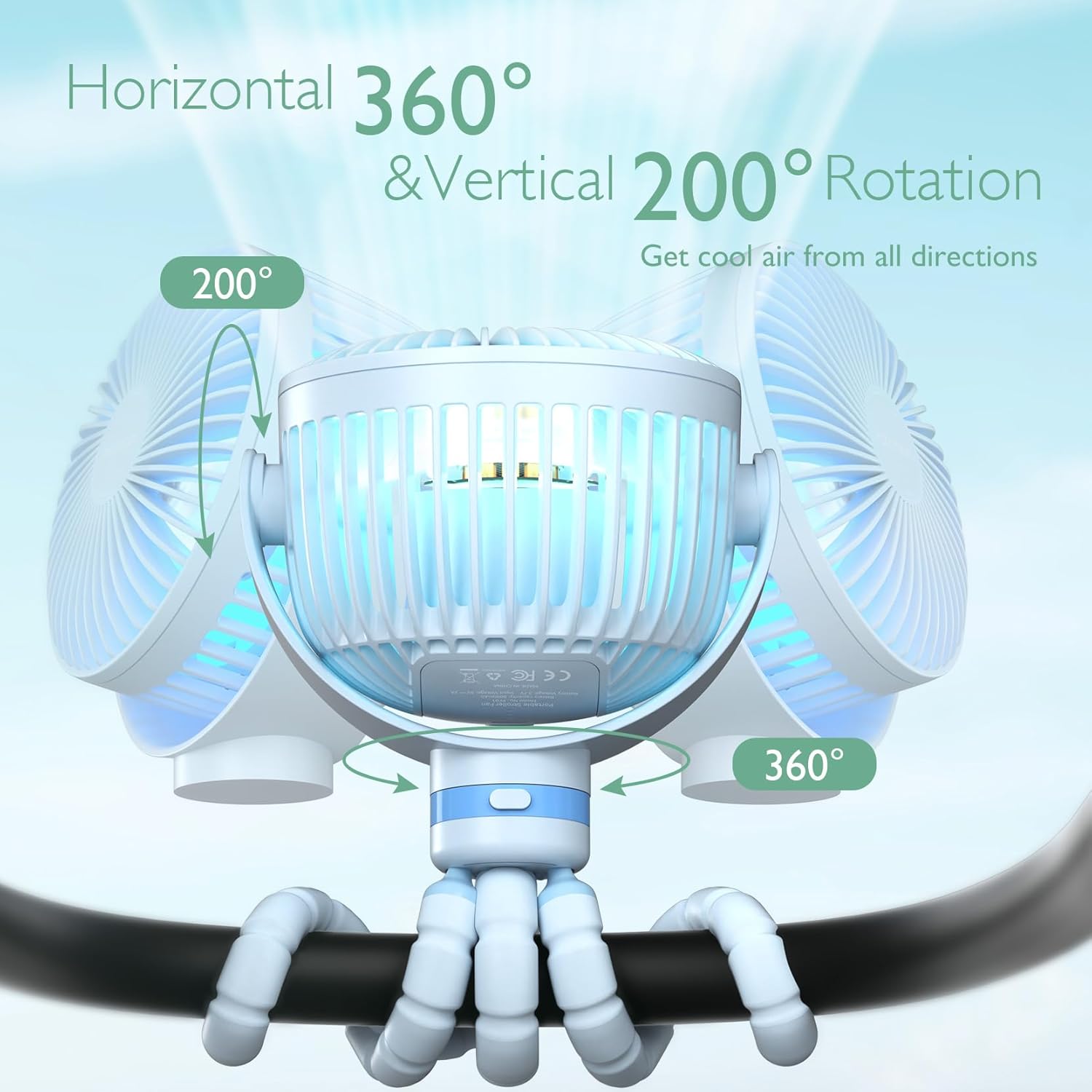 Momcozy Portable Stroller Fan