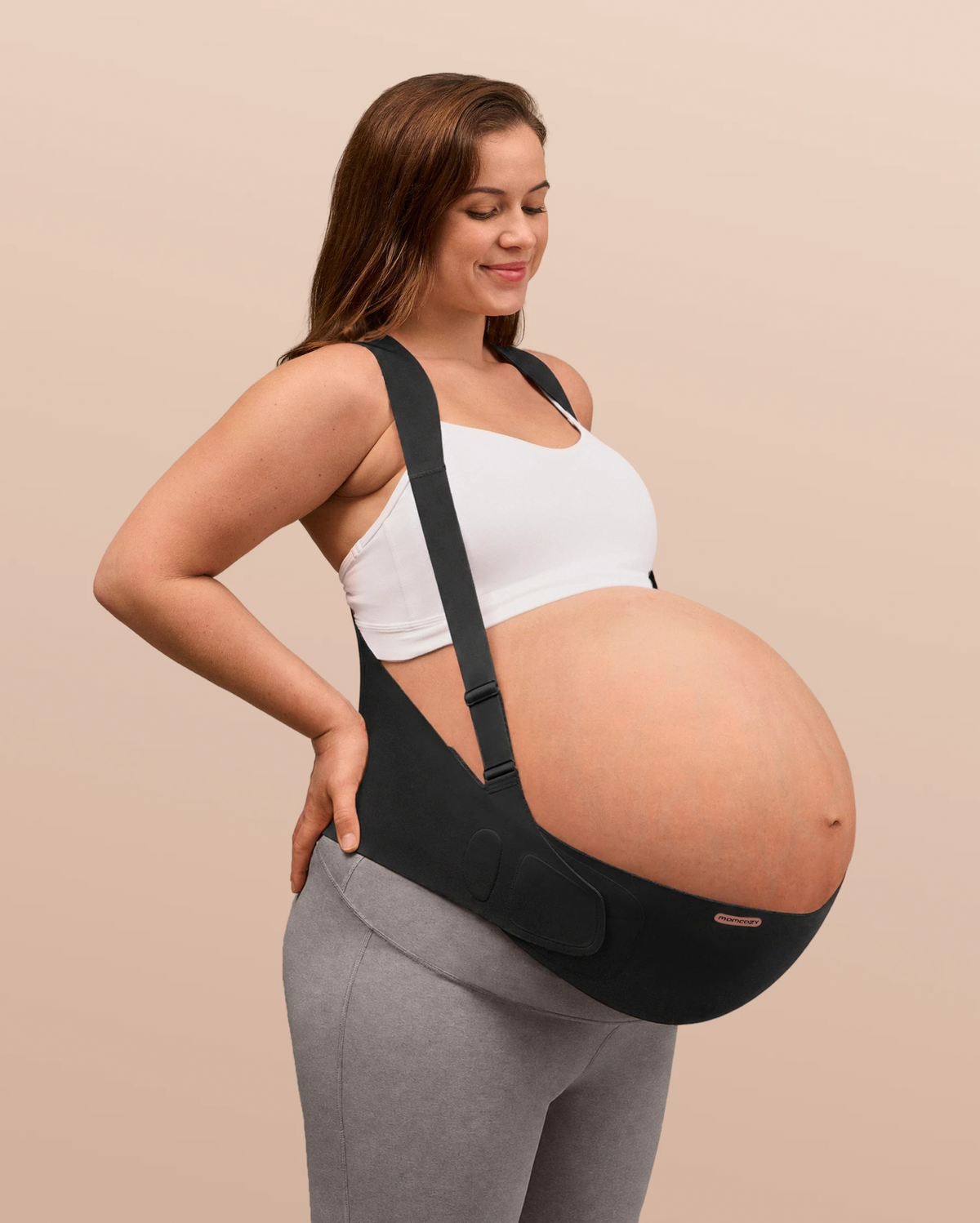 Go As You Grow™ Maternity Belly Band - Black