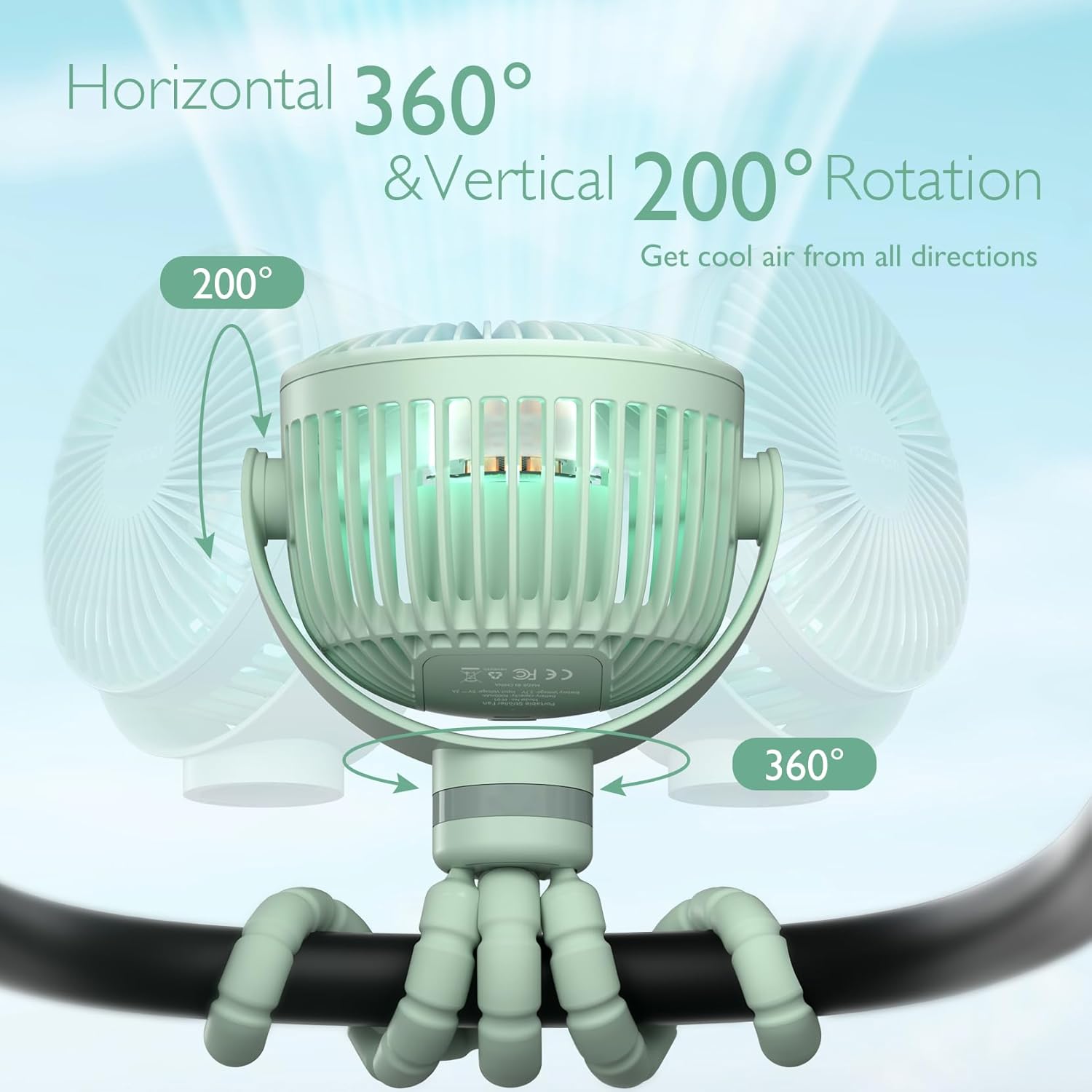 Momcozy Portable Stroller Fan
