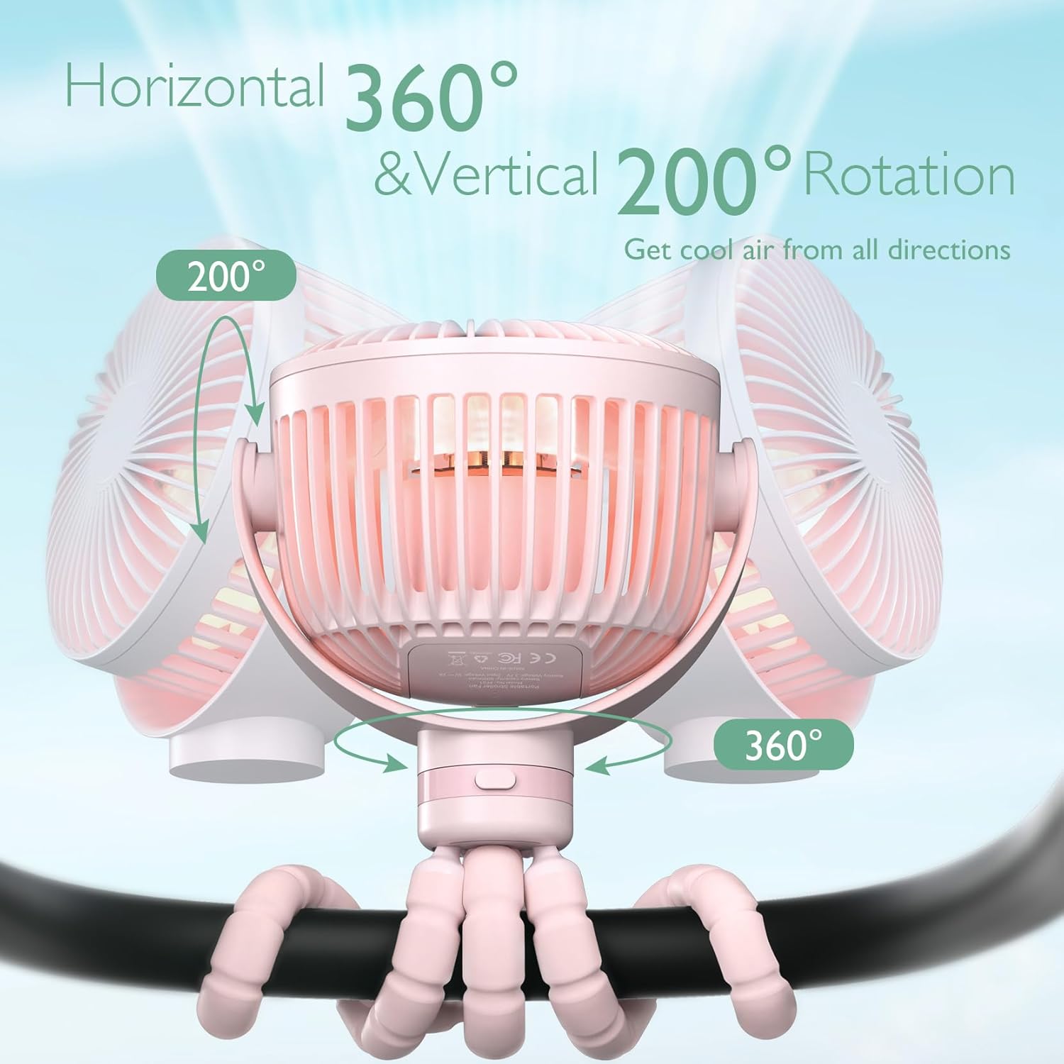 Momcozy Portable Stroller Fan