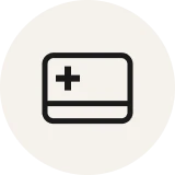 <p>Use your HSA/FSA card. <br/>Your data stays yours.</p>