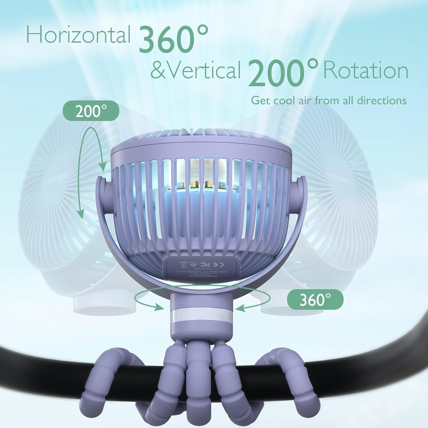 Momcozy Portable Stroller Fan